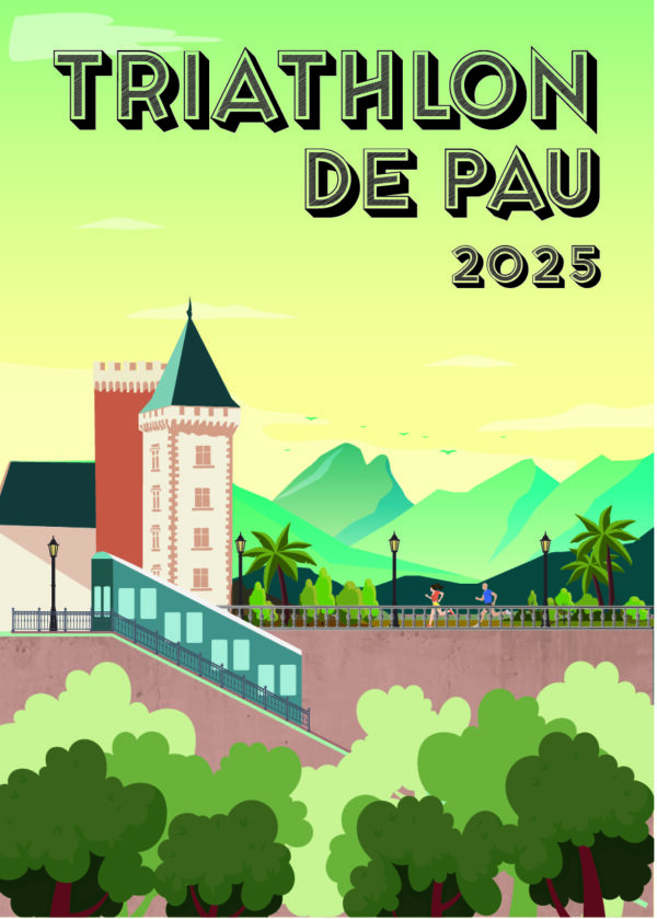 Affiche Du Triathlon de Pau 2025 – Image 2