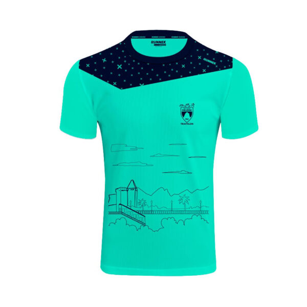 T-shirt course Pau Triathlon 2025
